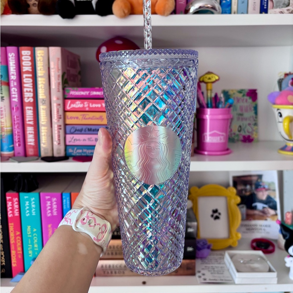Starbucks Holographic Diamond Tumbler